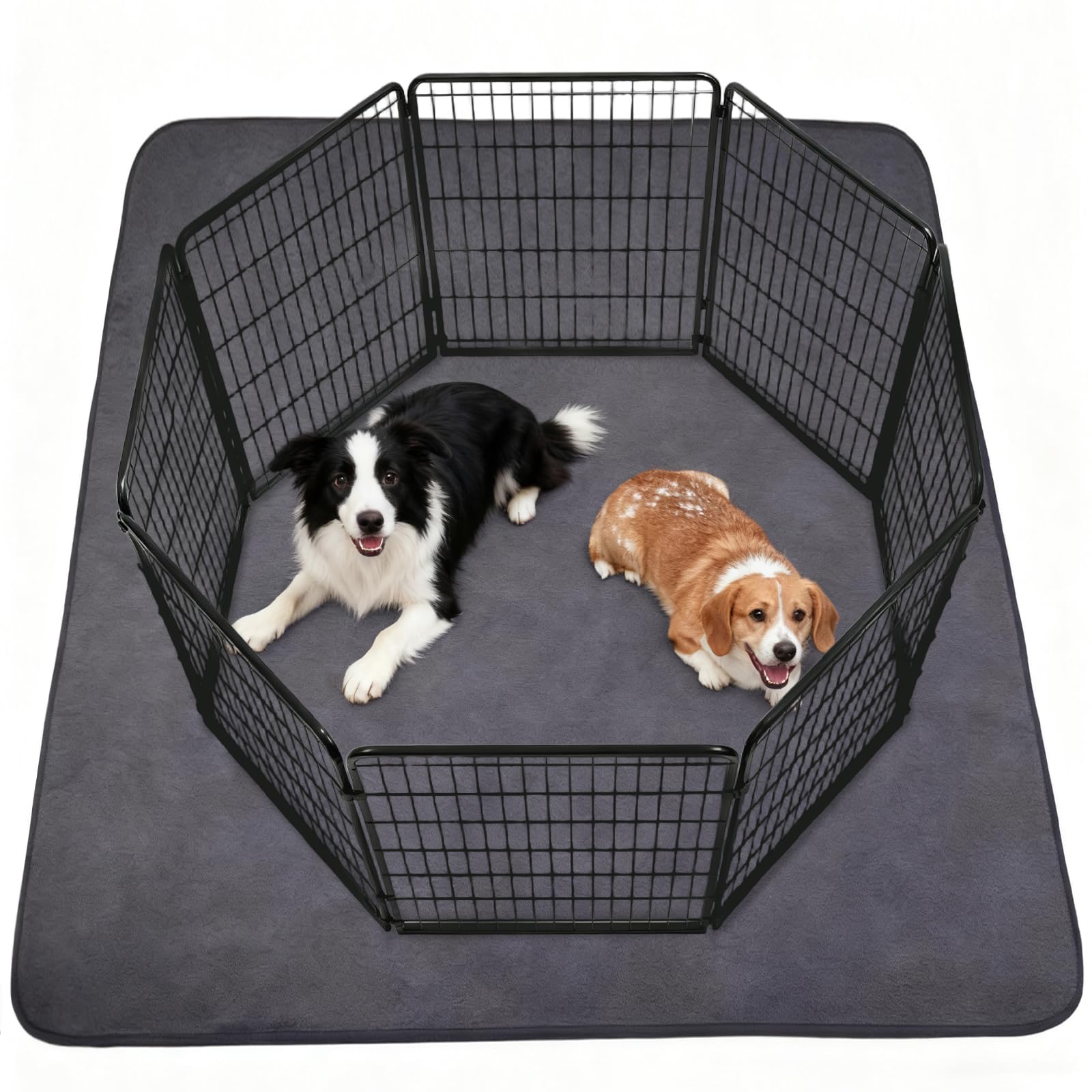 PmakeEorT Inkontinenzunterlage Waschbar, Hundedecke Wasserdicht PIPI Matten für Hunde, Welpen Unterlagen für Meerschweinchen, Hamster, Kaninchen