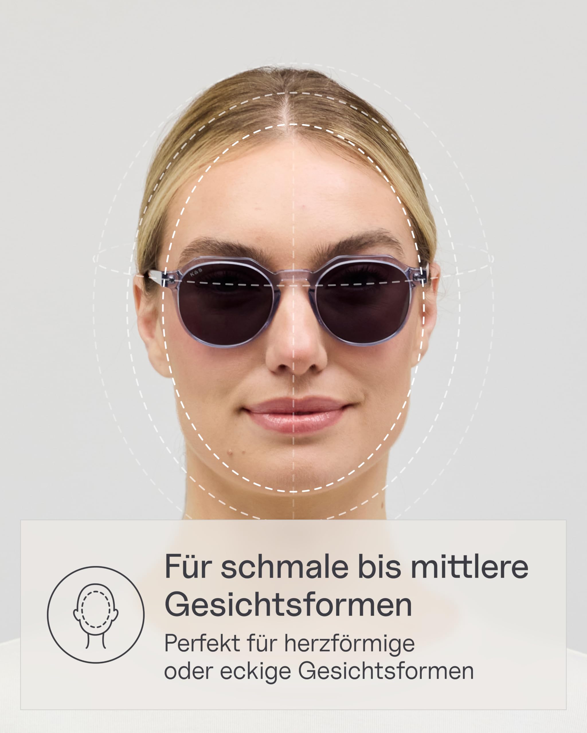 Kapten & Son Sonnenbrille Manila | Sonnenbrille Damen & Herren mit Sonnen- und UV-Schutz | Stylische, runde Gläserform | Unisex Sunglasses