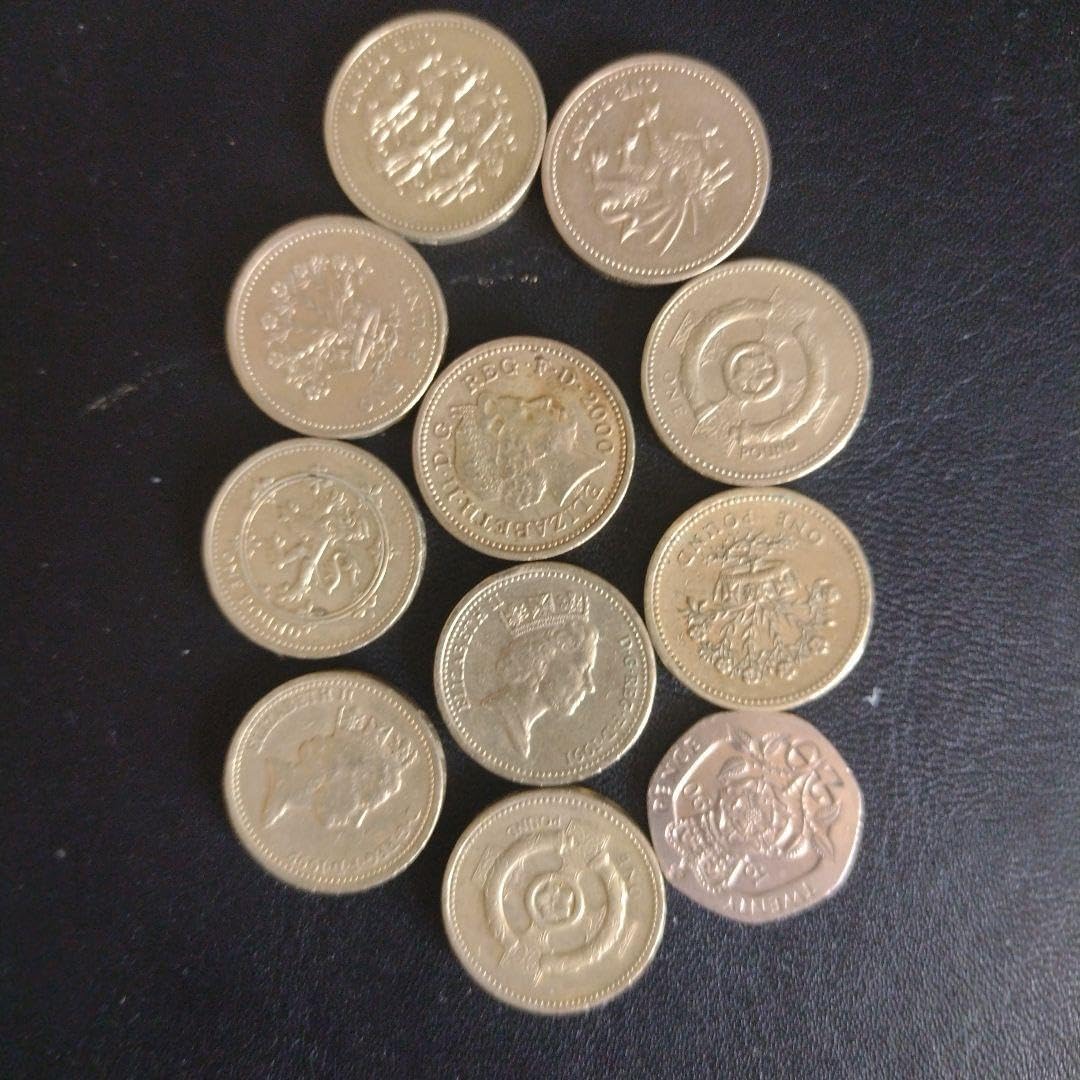 イギリス 現行 貨幣、21ポンド イギリスポンド（GBP） - 外貨両替の『現金屋』