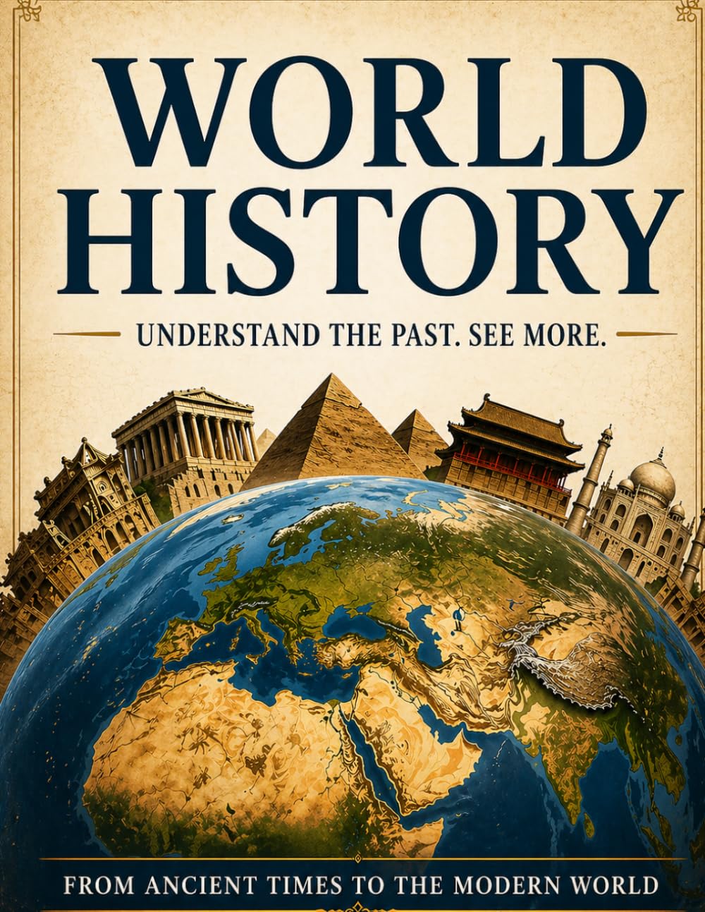 World History: A Complete Illustrated History of Humanity from the Big Bang to the Modern World — Civilizations, Empires, Wars, and the Human Story
