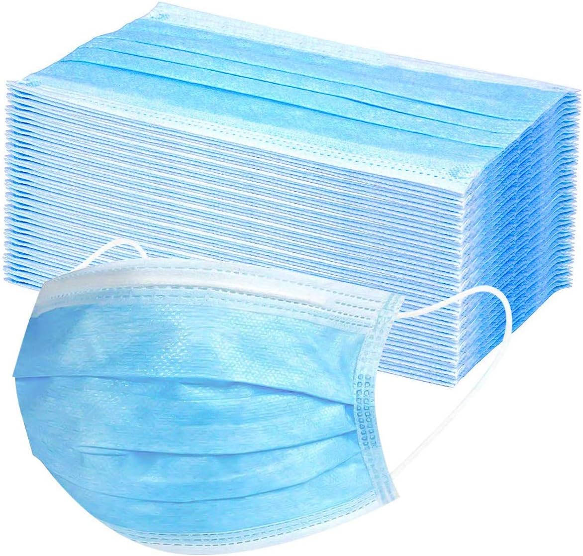 IQUALITE 40 PCS Disposable 3 Layers of Protection Against Pollution