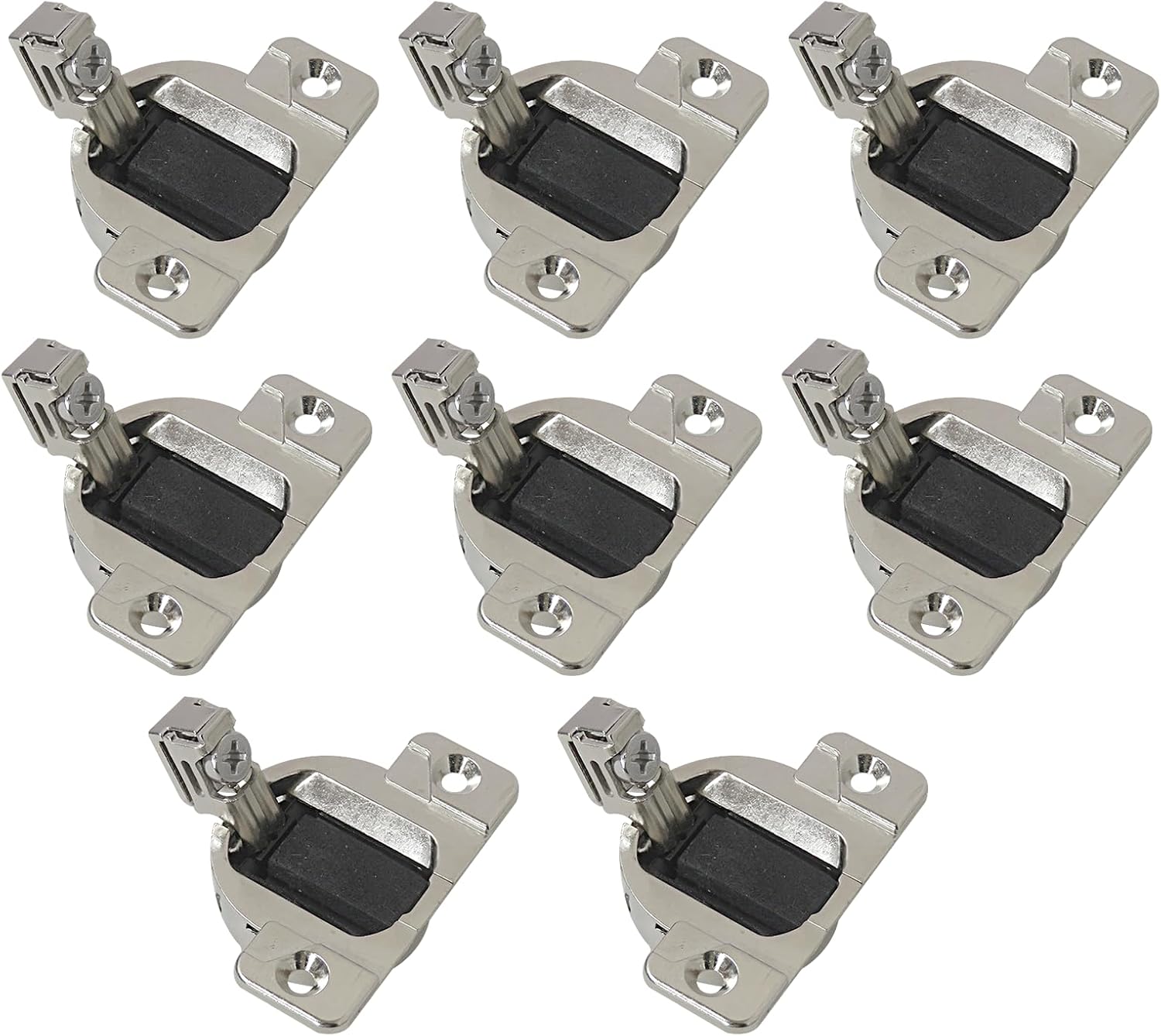 Replacement for Blum 110 Degree Screw-in Compact 33 Hinge, 8-Pack, Cabinet Door Hinges to Replace for Blum Cabinet Hinges(Mounting Plate Not Included)