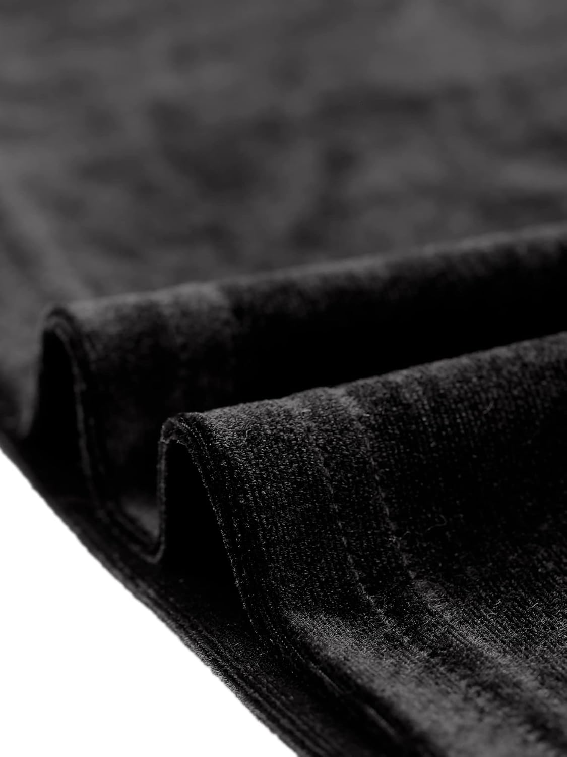 Allegra K Velvet Tops for Women's Long Sleeves Sweetheart Neck Blouse - Image 5