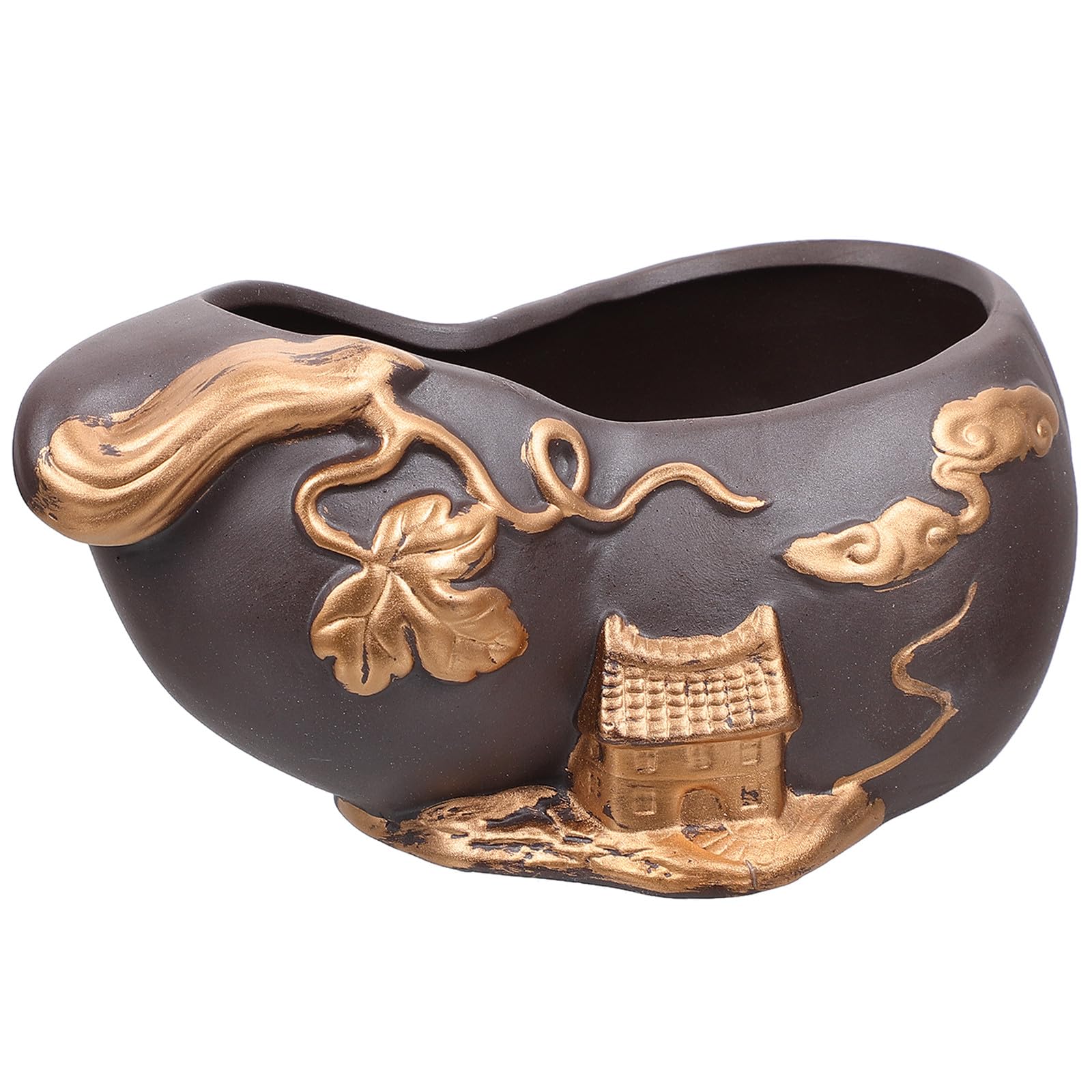 Pot en céramique pour plantes et jardin de balcon ensoleillé