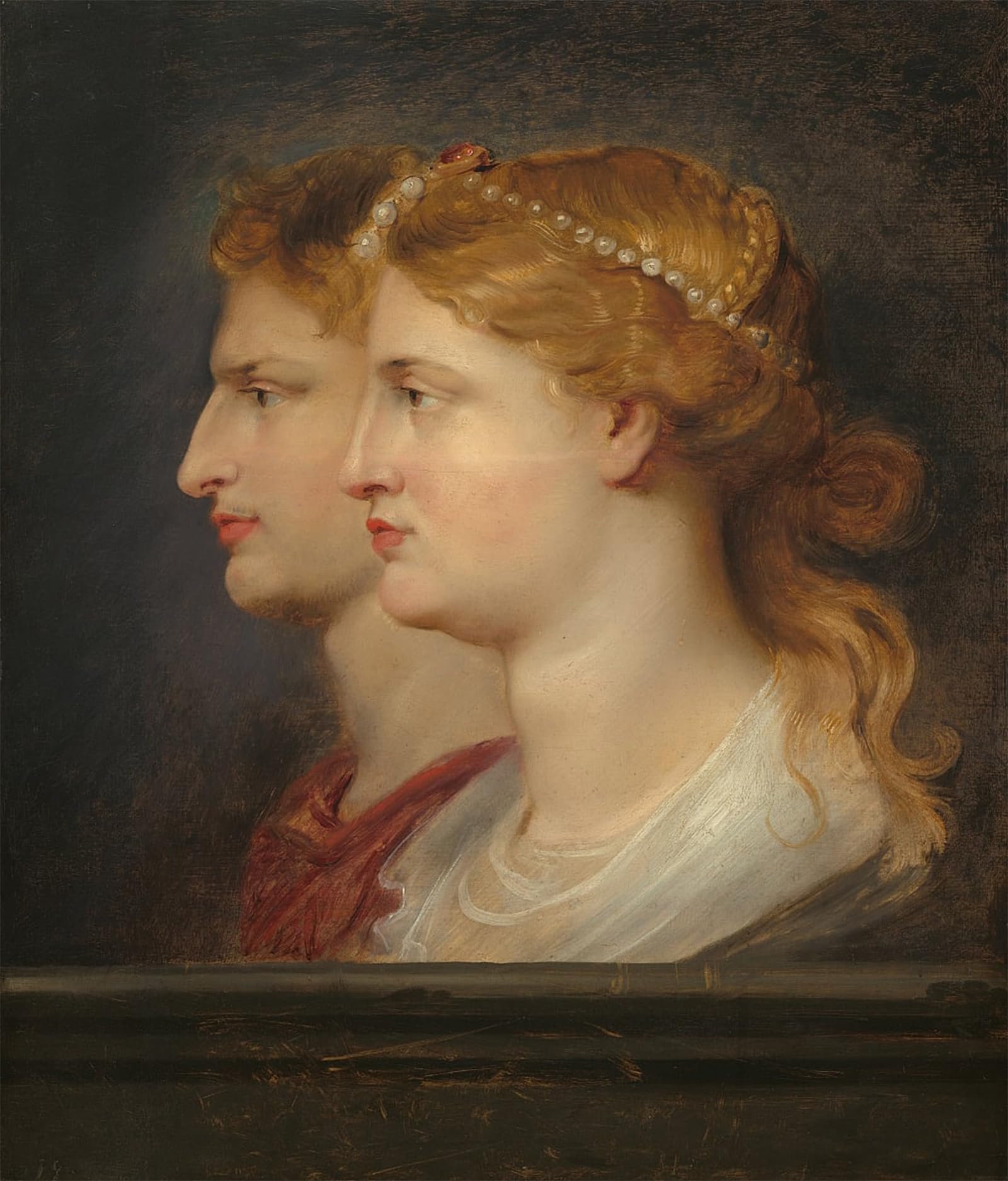 SERENDIPITP Vintage Wall Art Canvas Nordic Poster Canvas Print Picture Agrippina and Germanicus by Peter Paul Rubens Wall Art Poster for Home Decor 60x90cm
