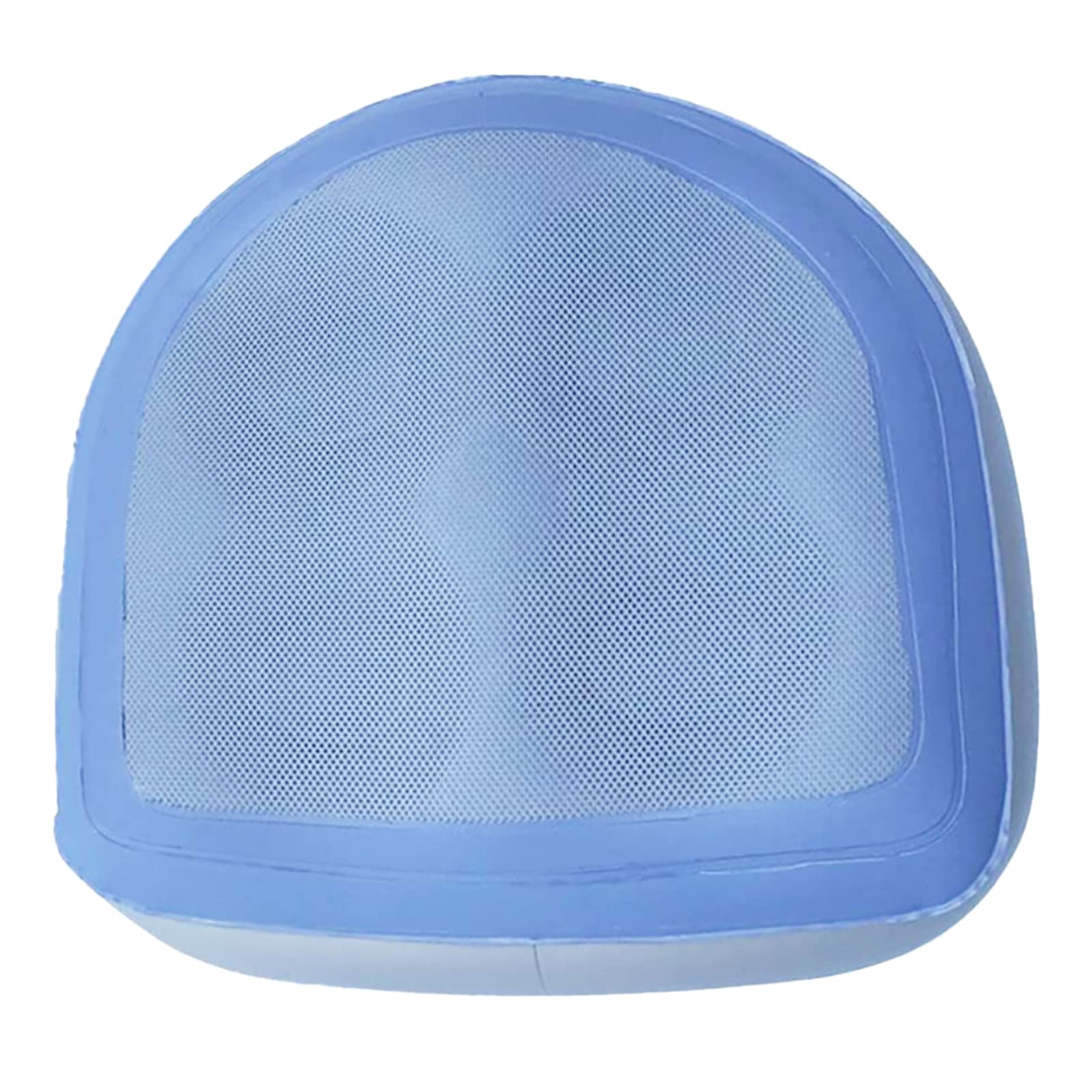 Spa and Hot Tub Booster Seat Pad with Suction Cup and Mesh, Bath Spa Pad, Inflatable and Water-Filled Dual Purpose Massage Cushion, Comfortable Durable Soft Spa Tub Seat Pad (Blue)
