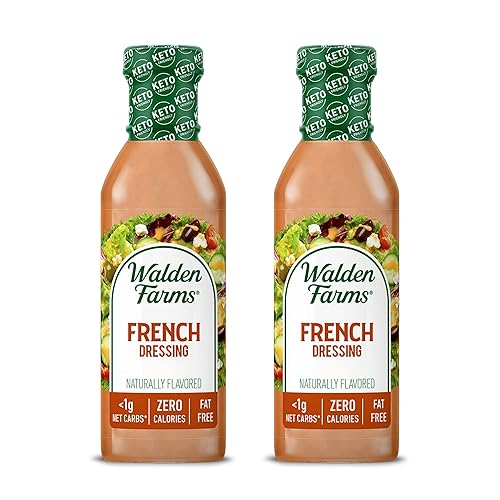 Miniatura 58 de Walden Farms Bac'n Ranch - Aderezo bajo en carbohidratos, sin calorías, sin gluten, apto para dieta cetogénica, sin azúcar, sin grasa, sin lácteos