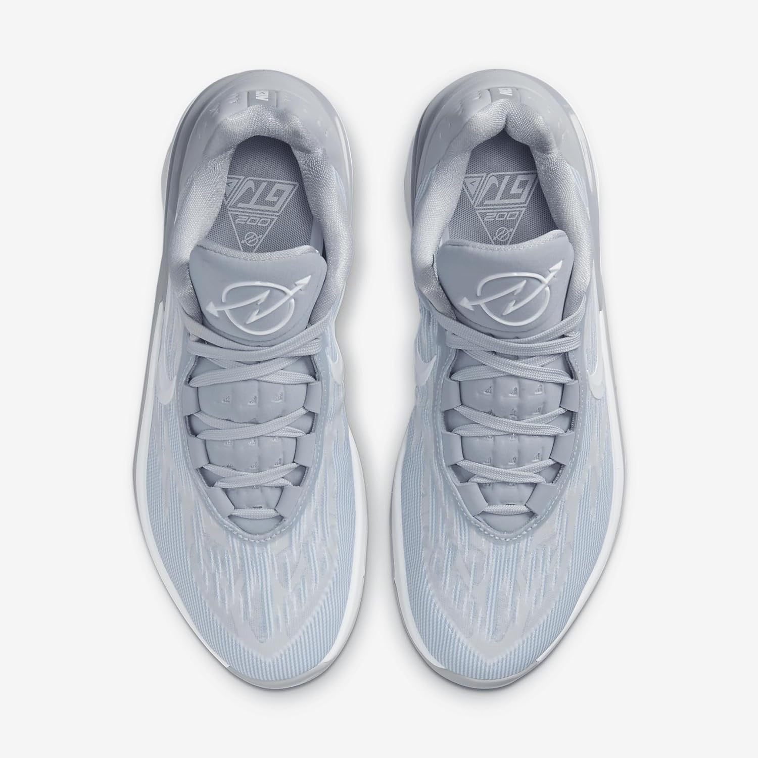 Nike G.T. Cut 2 Men's Basketball Shoes (FJ8915-001, Wolf Grey/White) Size 8.5 - Image 4