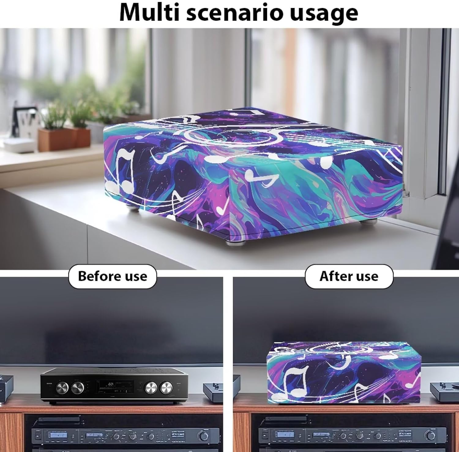 ターンテーブルダストプロテクター &ndash; SL-BD20/SL-BD27/SL-BD35用ユニバーサルカバー &ndash; 防水 傷防止 &amp