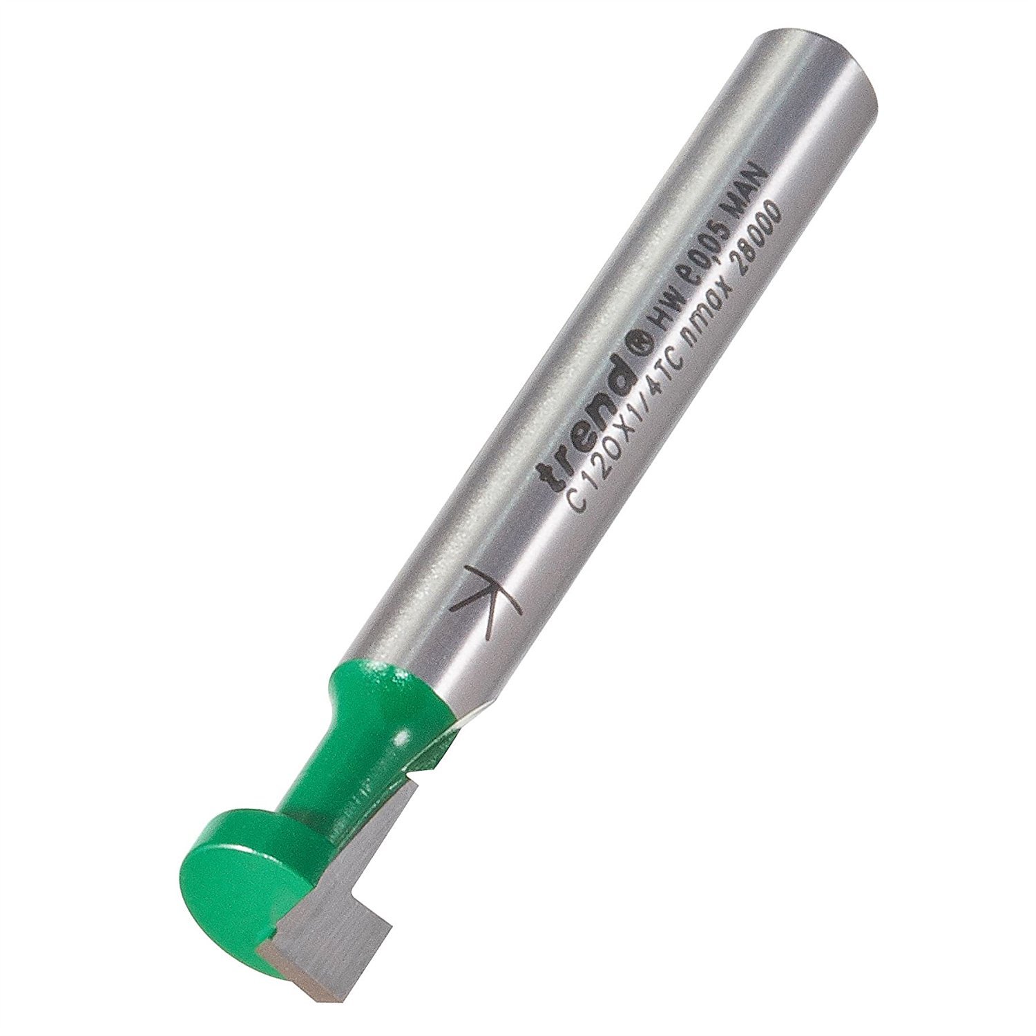 Trend CRAFTPRO Keyhole Router Cutter 9.5mm 4.5mm 1/4"