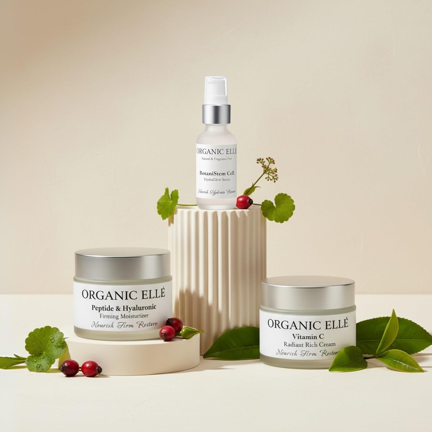 Vitamin C Radiant Rich Cream, Antioxidant Face Moisturizer with Aloe Vera and Botanical Oils - Image 8