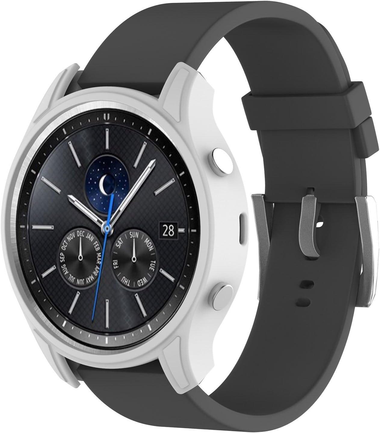 AWINNER Case Compatible for Samsung Gear S3 Classic, Shock-Proof and Shatter-Resistant Protective Band Cover Case for Samsung Gear S3 Classic SM-R770 Smartwatch (10-Colour)