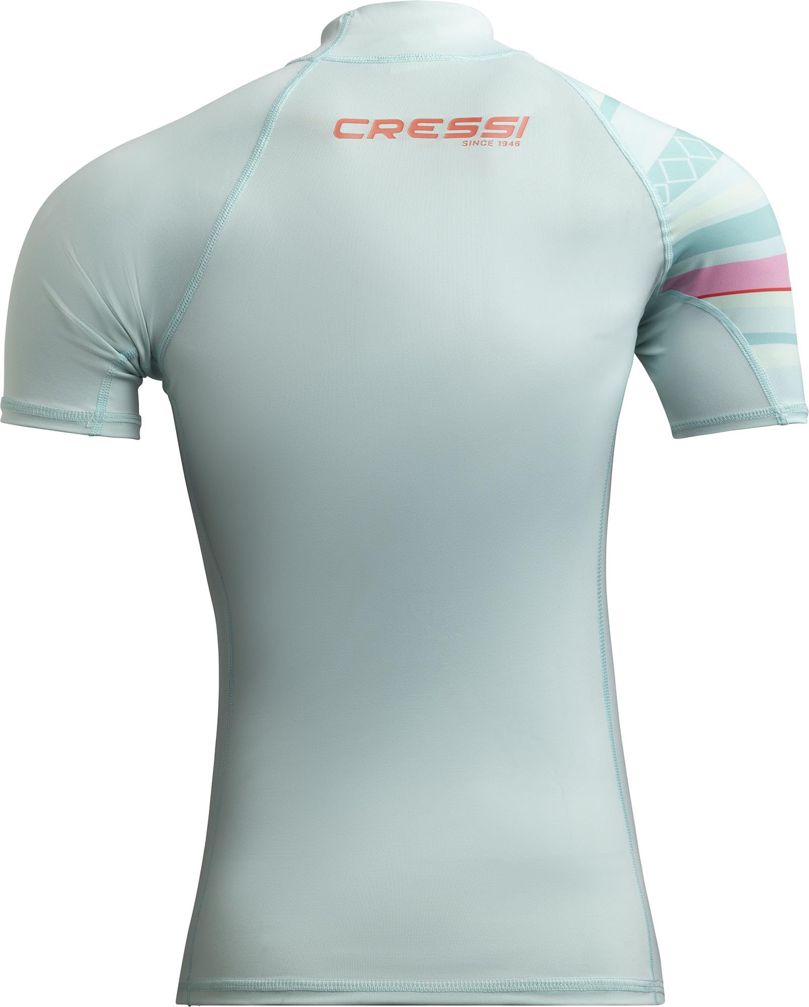 Cressi Shield Lady Rash Guard Short/SL - Rashguard à Manches Courtes Protection pour Sup et Sports Nautiques, Femmes