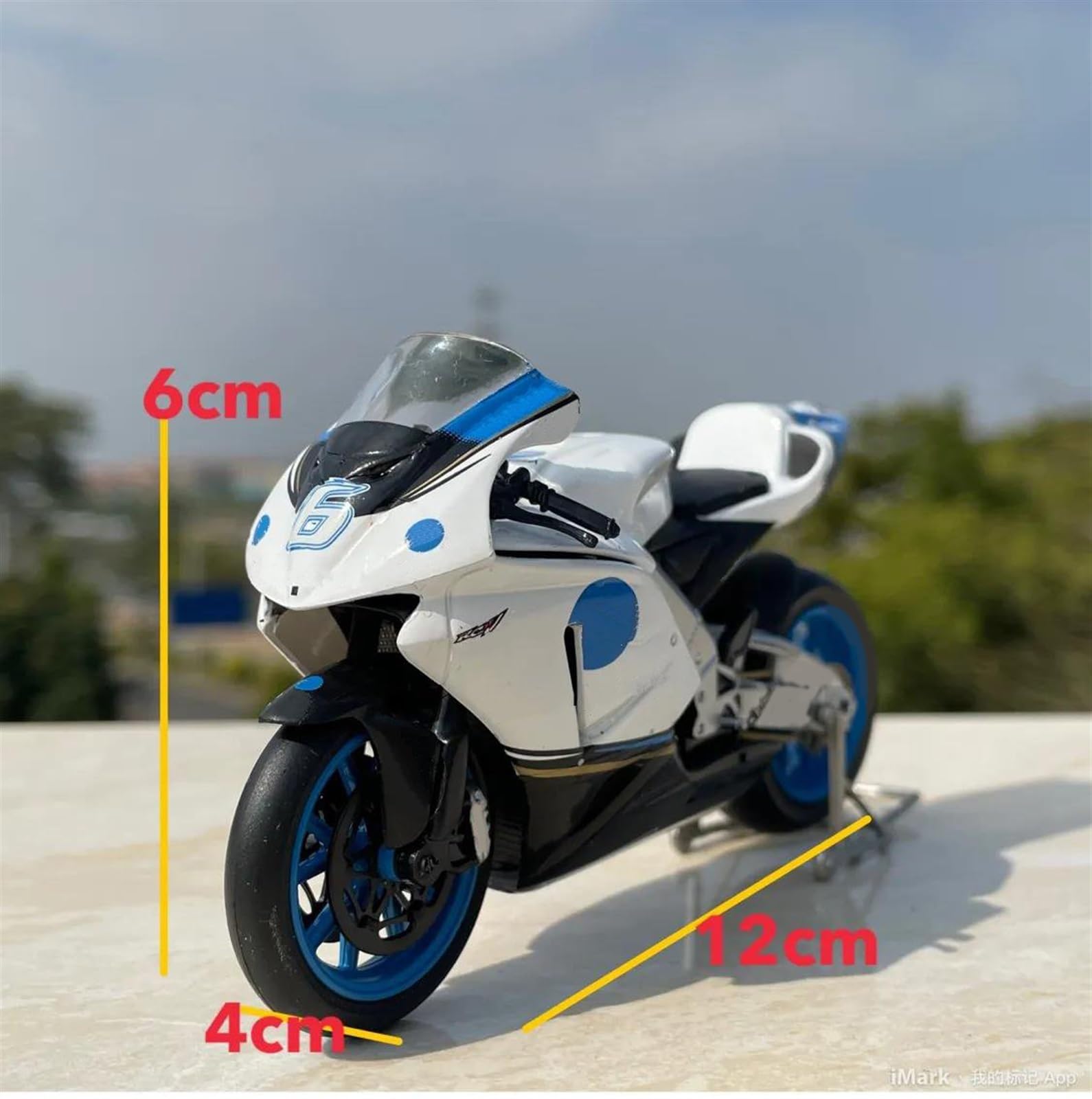 Modell 1:18 Für Rc211#6 Motorrad Modell Spielzeugauto Sammlung Spielzeug