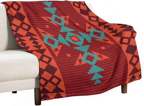 Miniatura 113 de Manta de tiro floral retro de los años 70, estilo bohemio, ondulado, geométrico, hippie, lindas flores, amarillo y naranja, manta con estampado