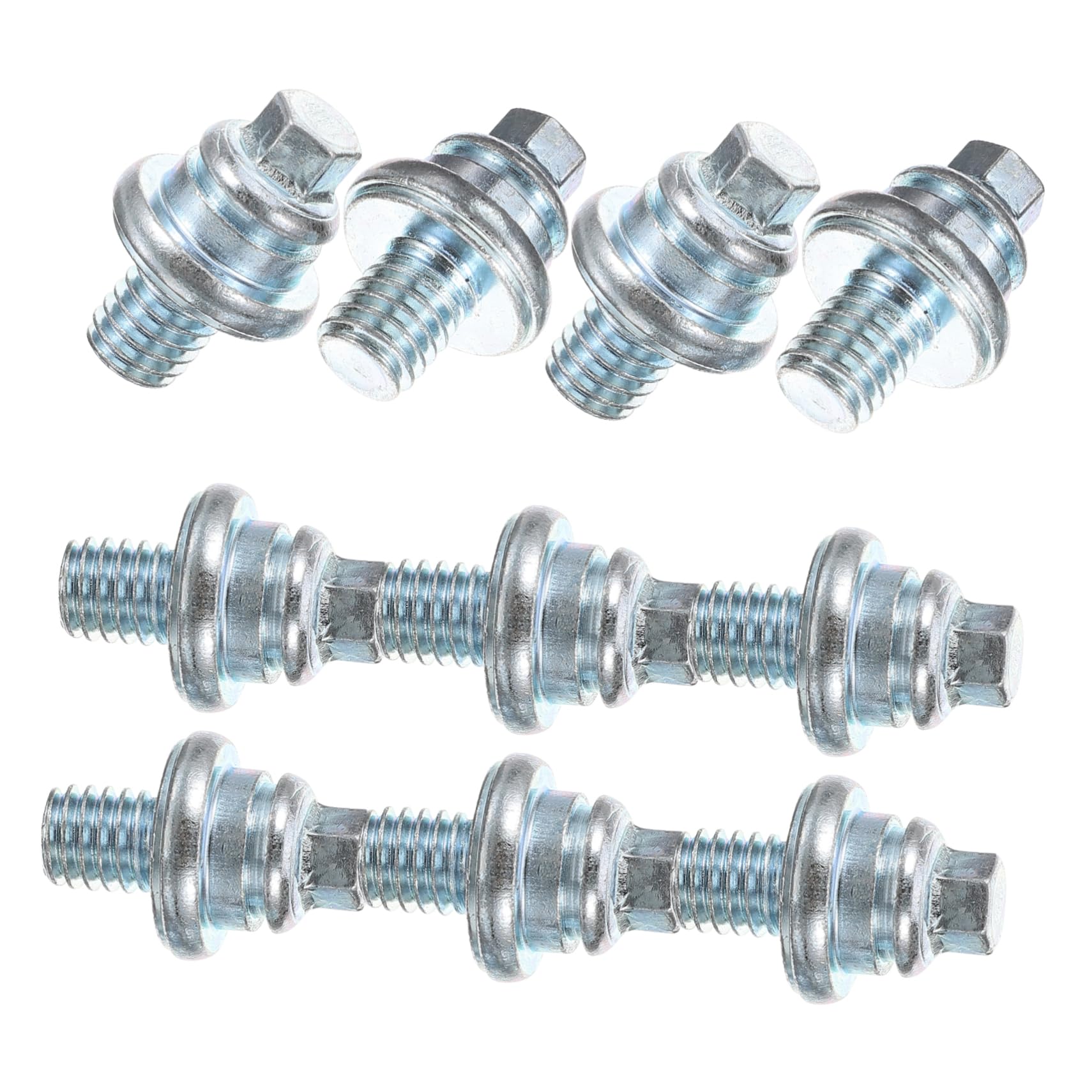 Gatuida 50piezas Terminal De Batería De Coche Juego De Tornillos Galvanizados Resistentes Al Desgaste Fácil Instalación Uso Interior y Exterior Compatible Conectores De Batería