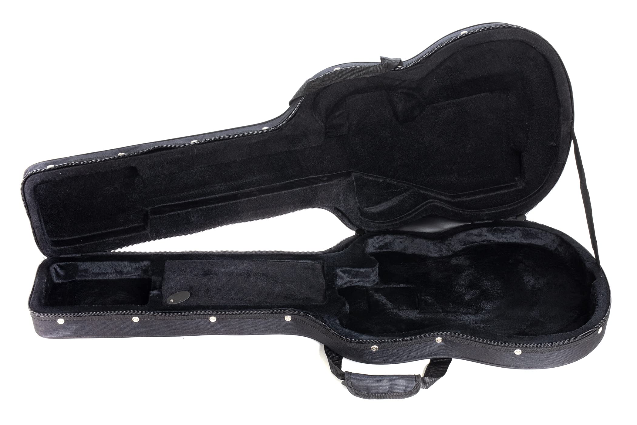 GEWA estuche para guitarra FX Light Weight Softcase para guitarra eléctrica forma S, estuche moldeado negro
