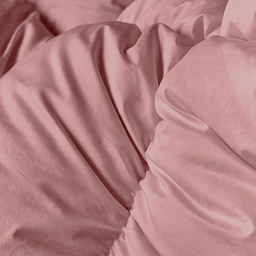 Miniatura 5 de zzlamb - Edredón ligero de plumas sintético, relleno de edredón cálido para todas las estaciones, duradero y suave, capa de plumón con pestañas en