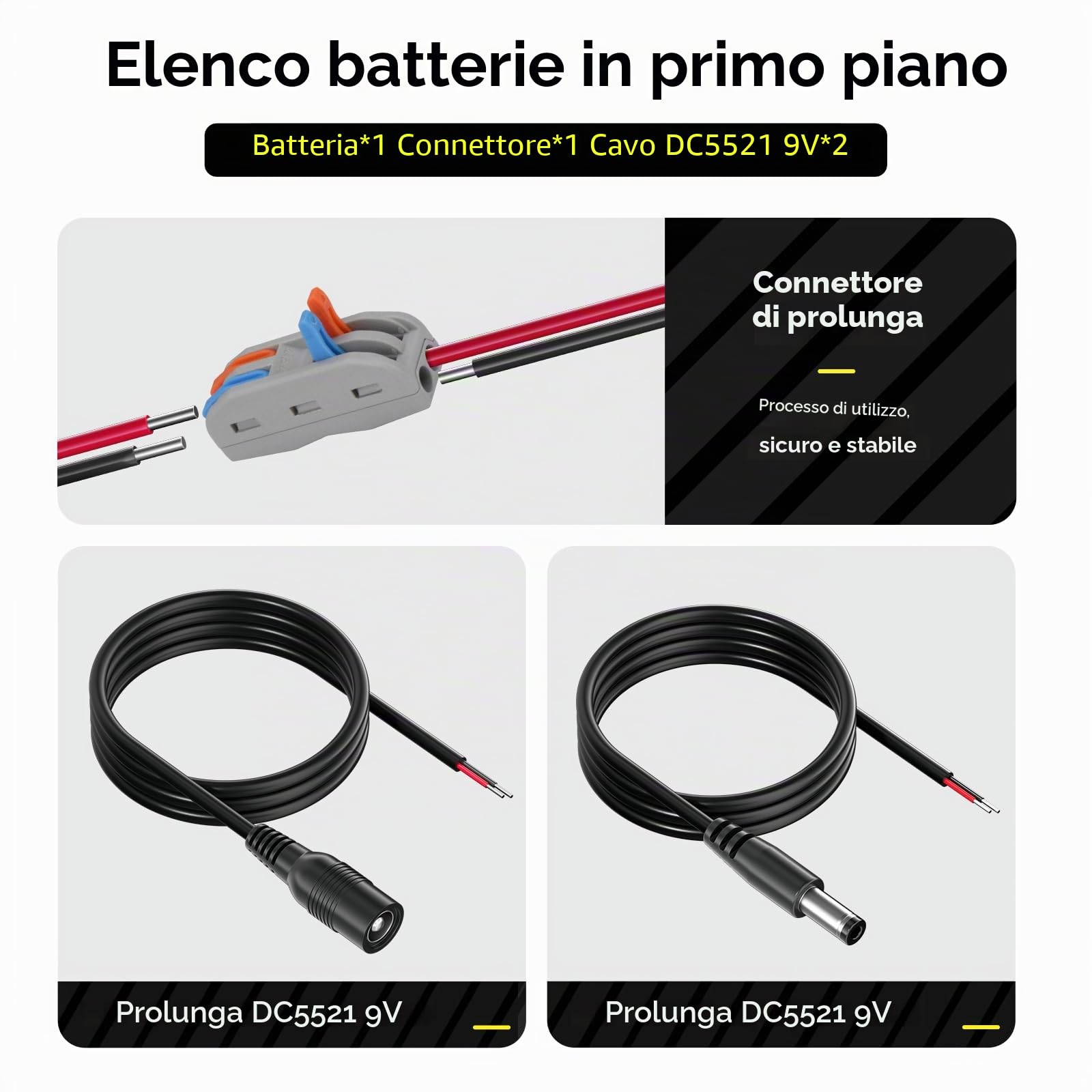 CITYORK 12,6 V CC 3000 mAh batteria ricaricabile agli ioni di litio per pannelli solari, telecamere CCTV, videocamere, strisce luminose LED, lettori MP3, progetti fai-da-te e altro ancora