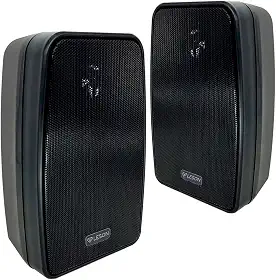Caixa de Som Ambiente 140W RMS LeSon Resistente à Água com Tela