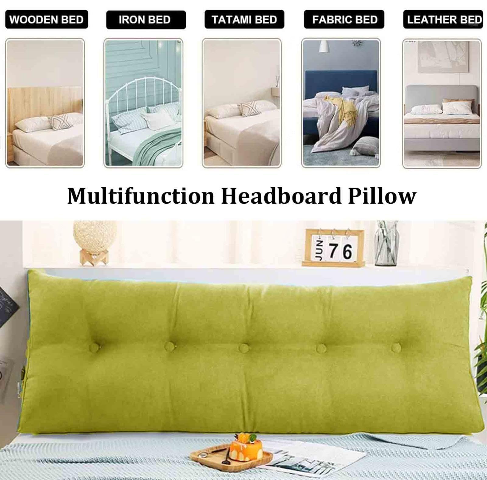 Cuscino Schienale Letto UVCMDUI Schienale Letto, Cuscinoni Per