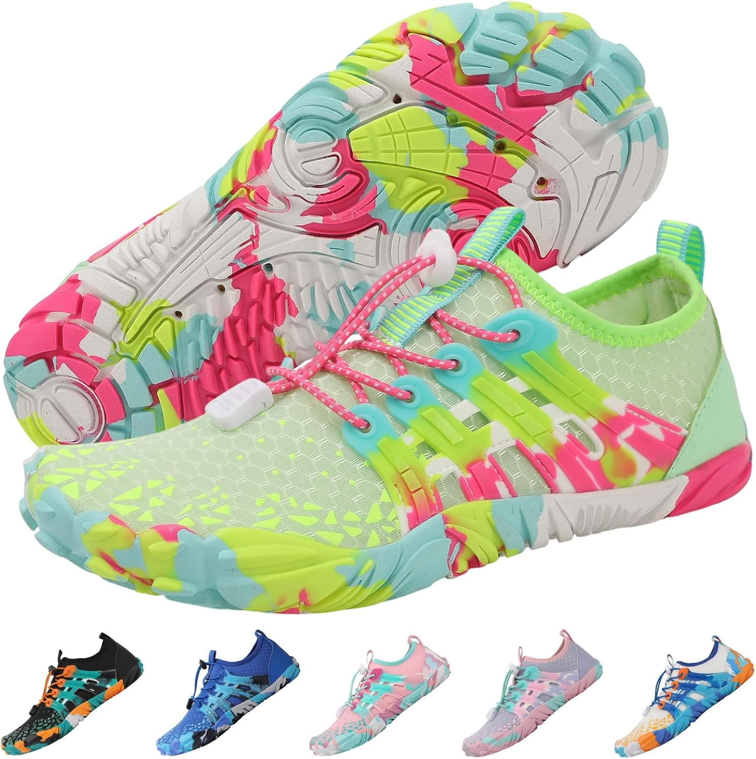 Hike Barefoot Shoes for Women Men, Trail Running Shoes, Non-Slip Breathable Hiking Shoes, Training footweear, Wide-Toe Water Shoes