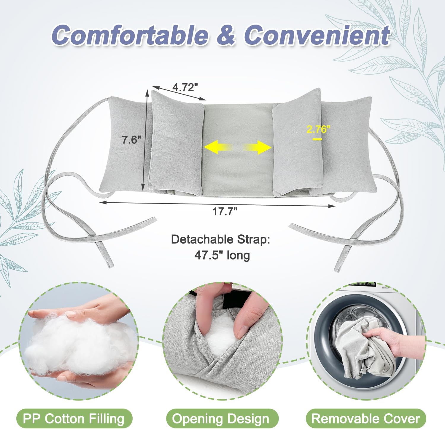 Mybow Beauty Pillows for Sleeping Anti Aging Wrinkle Face Surgery Sleep Upright Pillow Back Training Neck Stabilizer Face Wrinkle Prevention Head Straight Immobilizer Positioning Wedge Support Pillows
