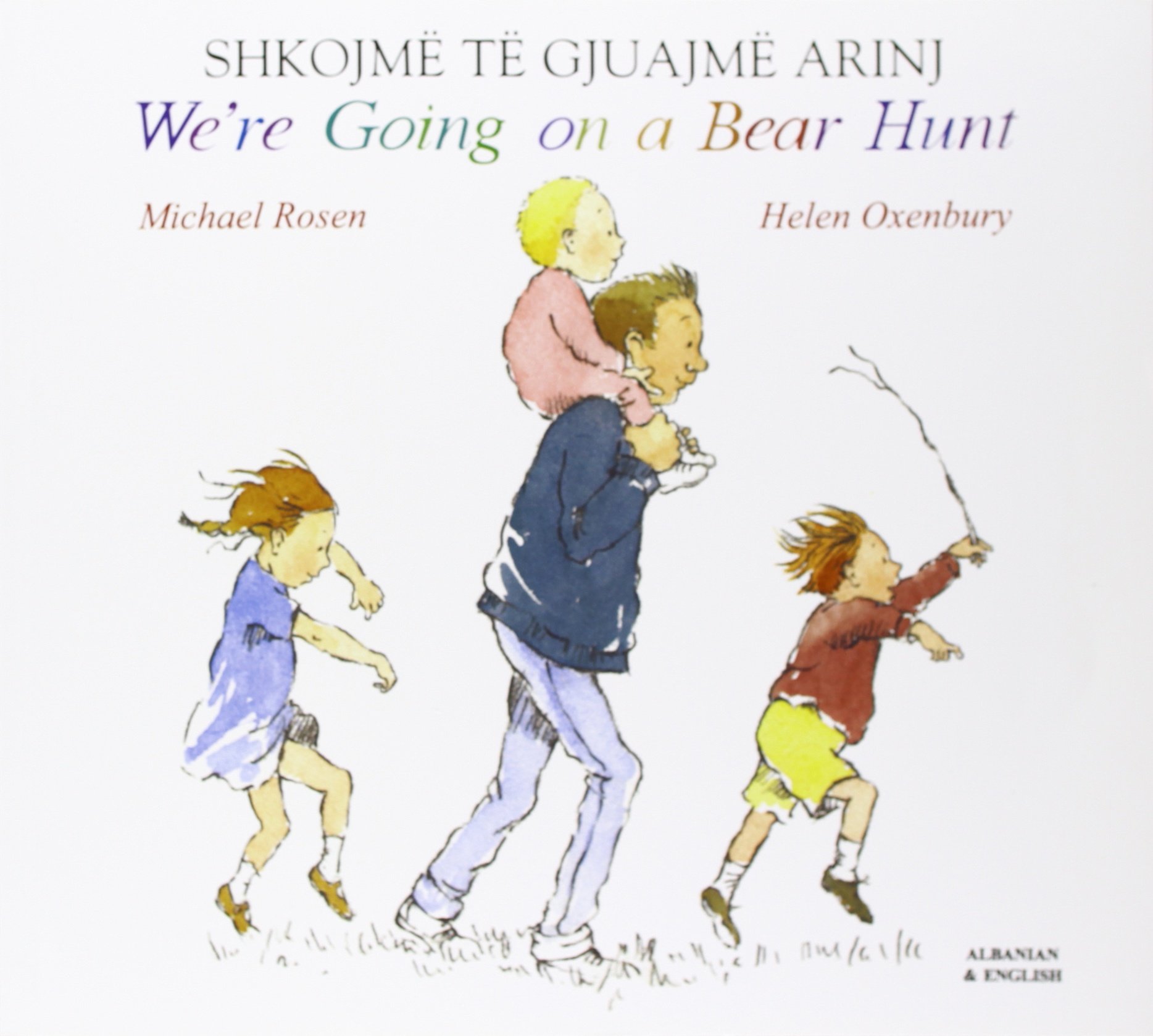 We're Going on a Bear Hunt in Albanian and English