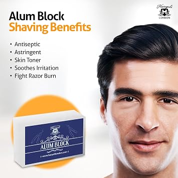 Alum Block Wet Shave Block After Shave Blood Stopper Antiseptic Astringent