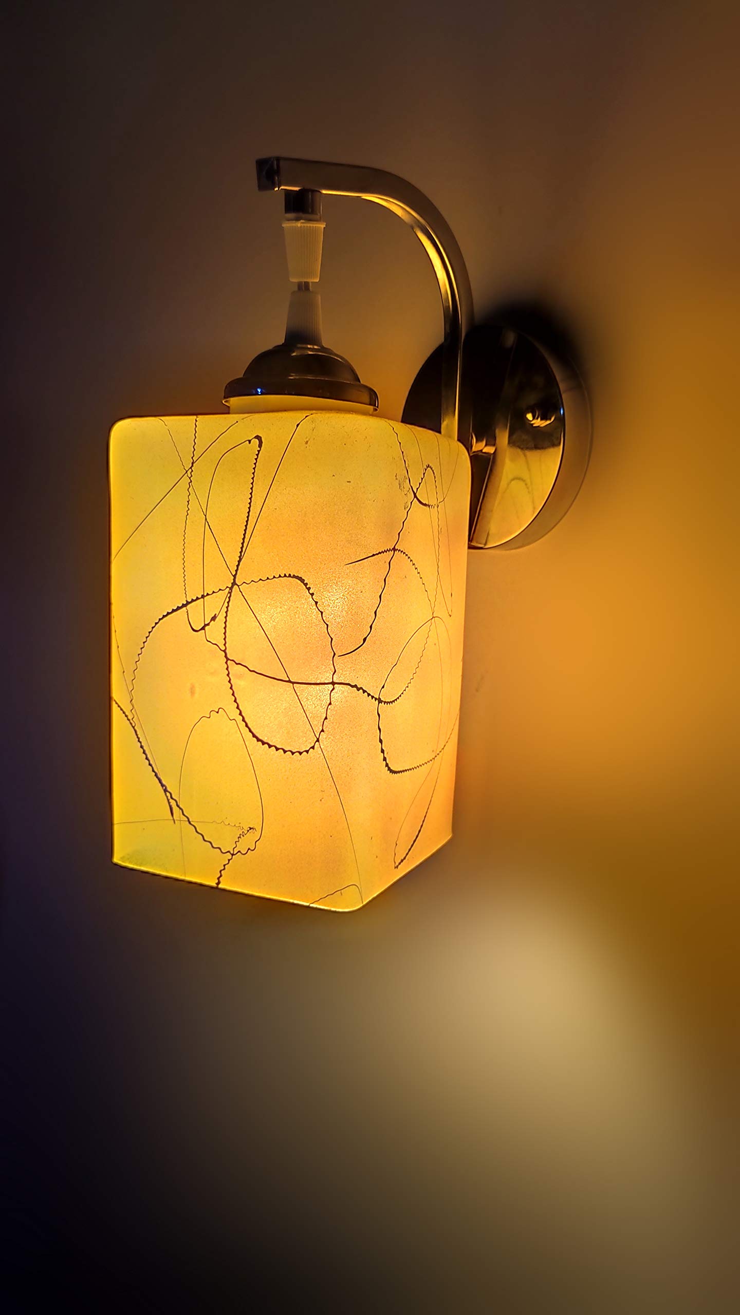 Frost Flower Wall Lamp - Modern Transparent Design -32