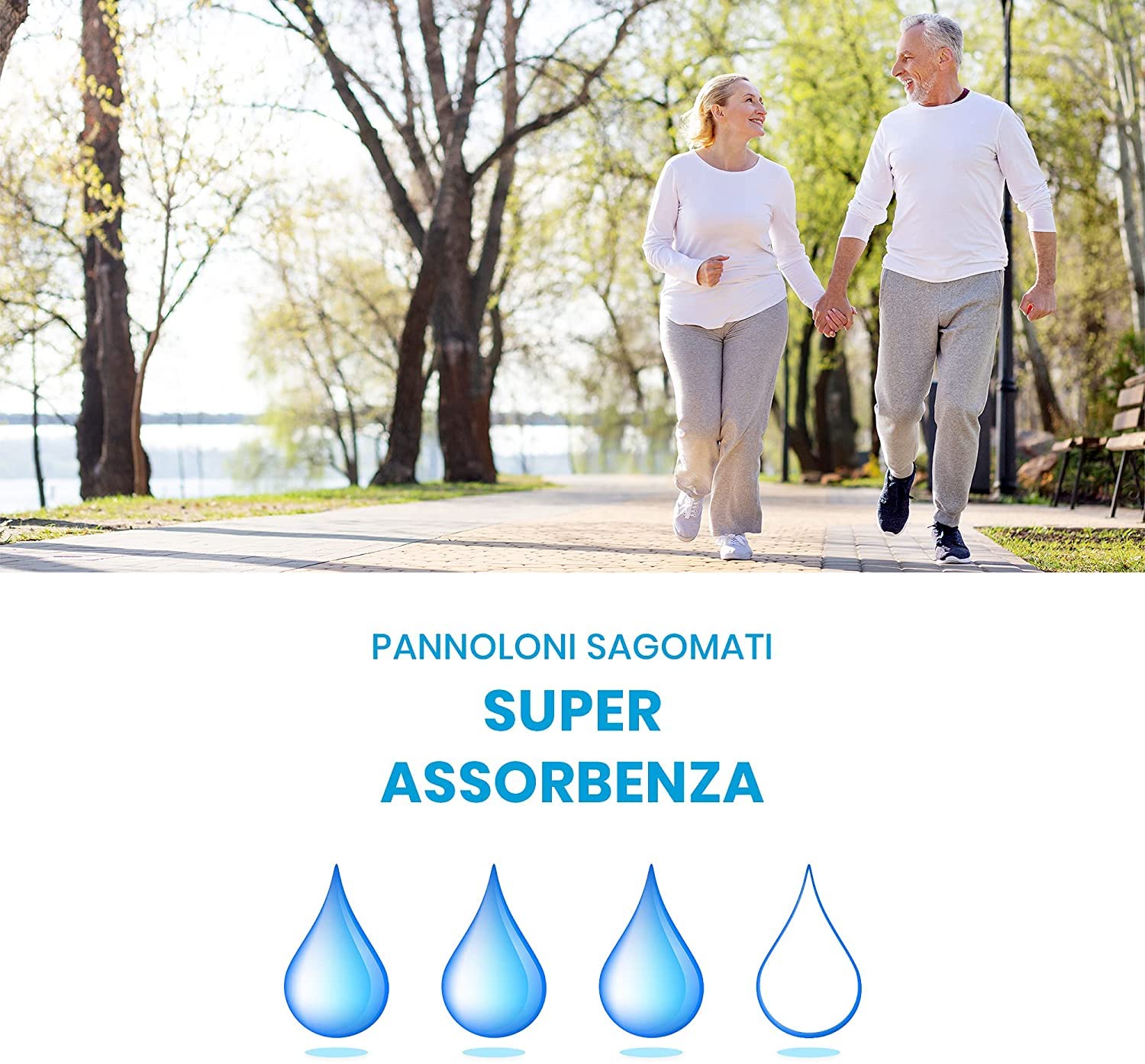 Farmex Pannoloni per Adulti - Pannolone Sagomato SUPER - TNT Assorbente, Latex-Free, Traspirante e Anallergico - Delicato sulla Pelle - 80 pezzi