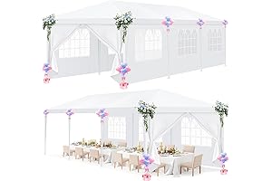 HOTEEL 10x30 Party Tent, Outdoor Canopy Tent for Weddings
