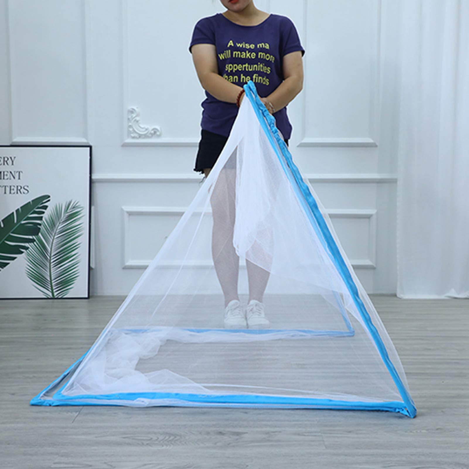 Zanzariera pieghevole portatile – pop-up automatico, design senza installazione, perfetta per viaggi e cuccette per studenti