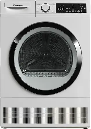 4.0 cu.ft. Ventless Condensing Front Load Stackable Electric Dryer, 24 in, White