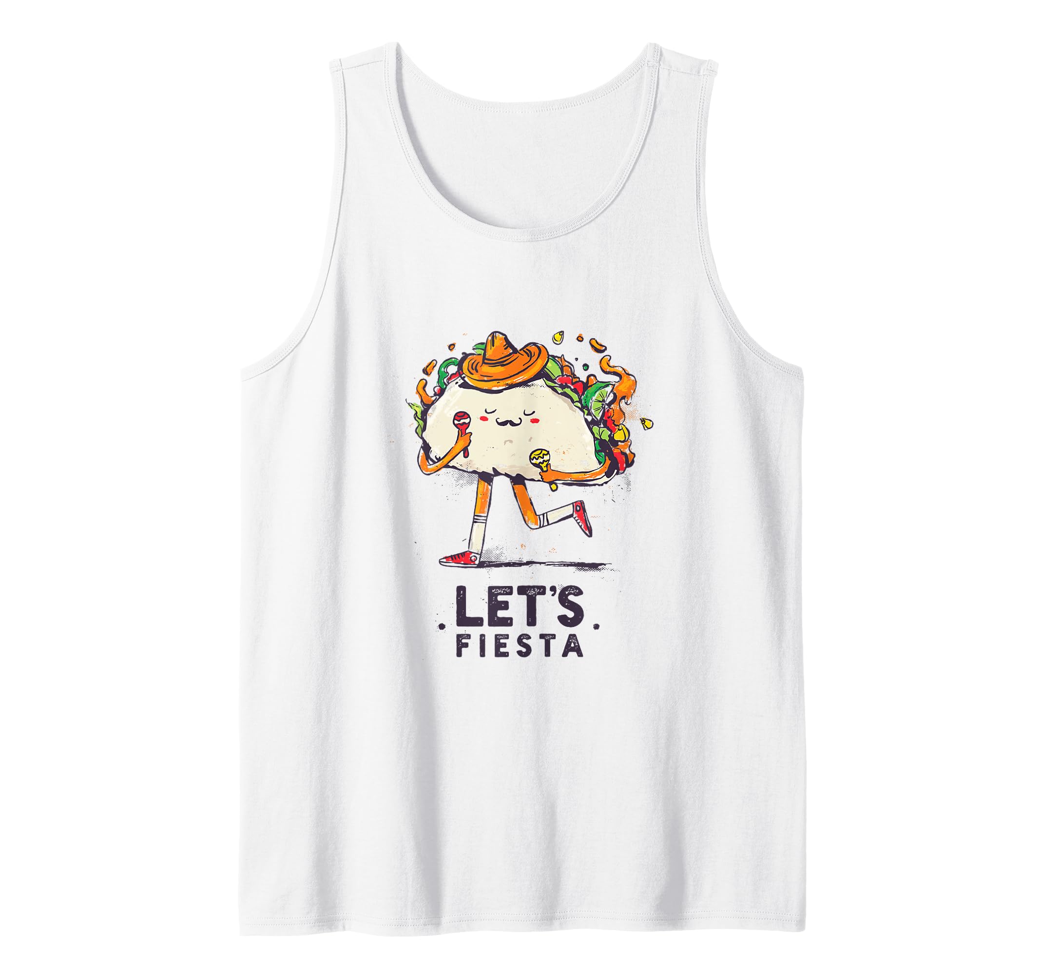 5 De Mayo Costume Pancho Playeras Para Hombre De Mexico Tank Top