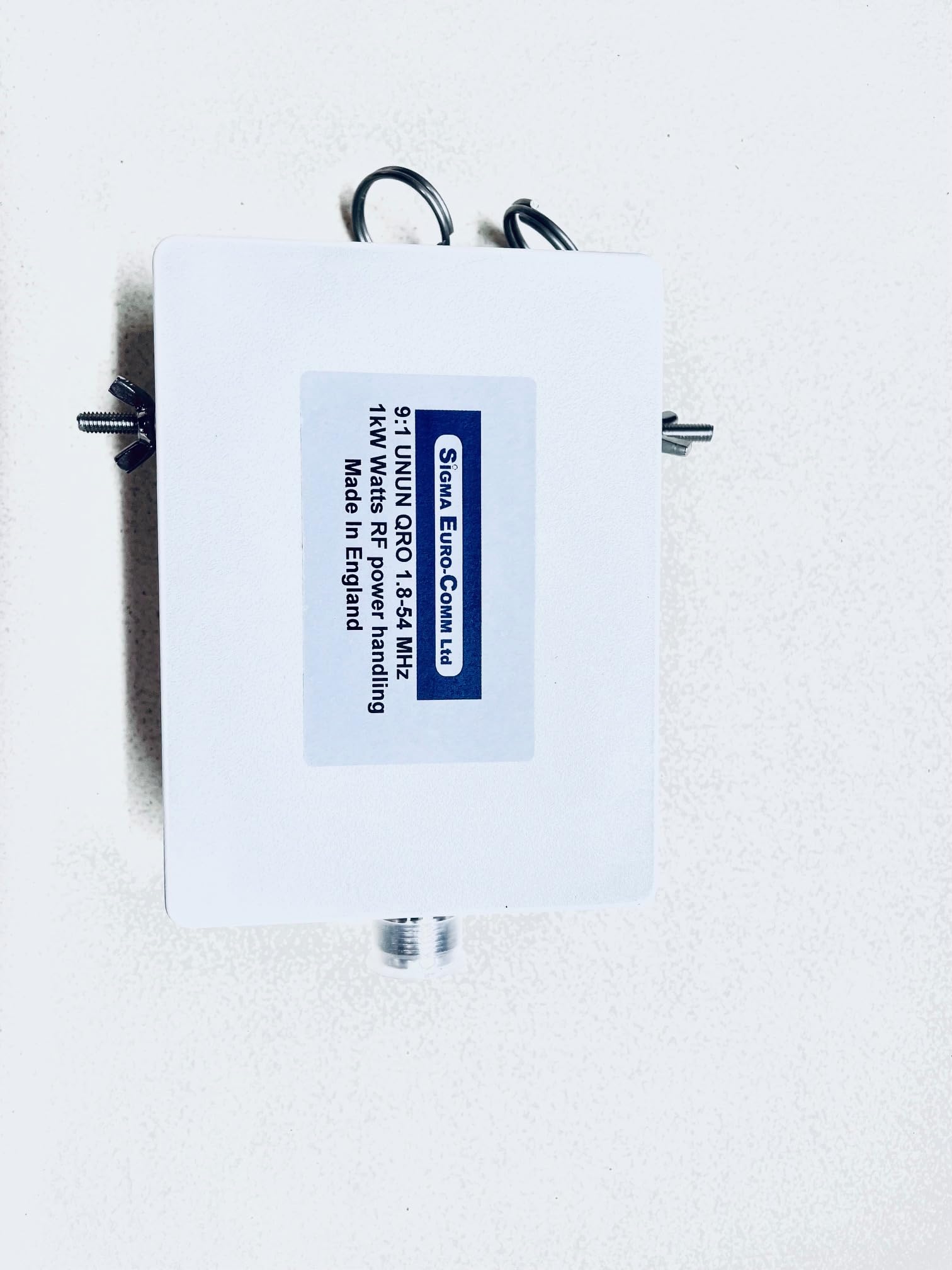 9:1 UNUN 1kW 1.8-54MHz for Long Wire Antennas Ham Radio