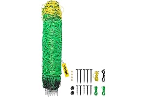 Vevor Electric Fence Netting - Ultimate Livestock Protection for Secure Pastures