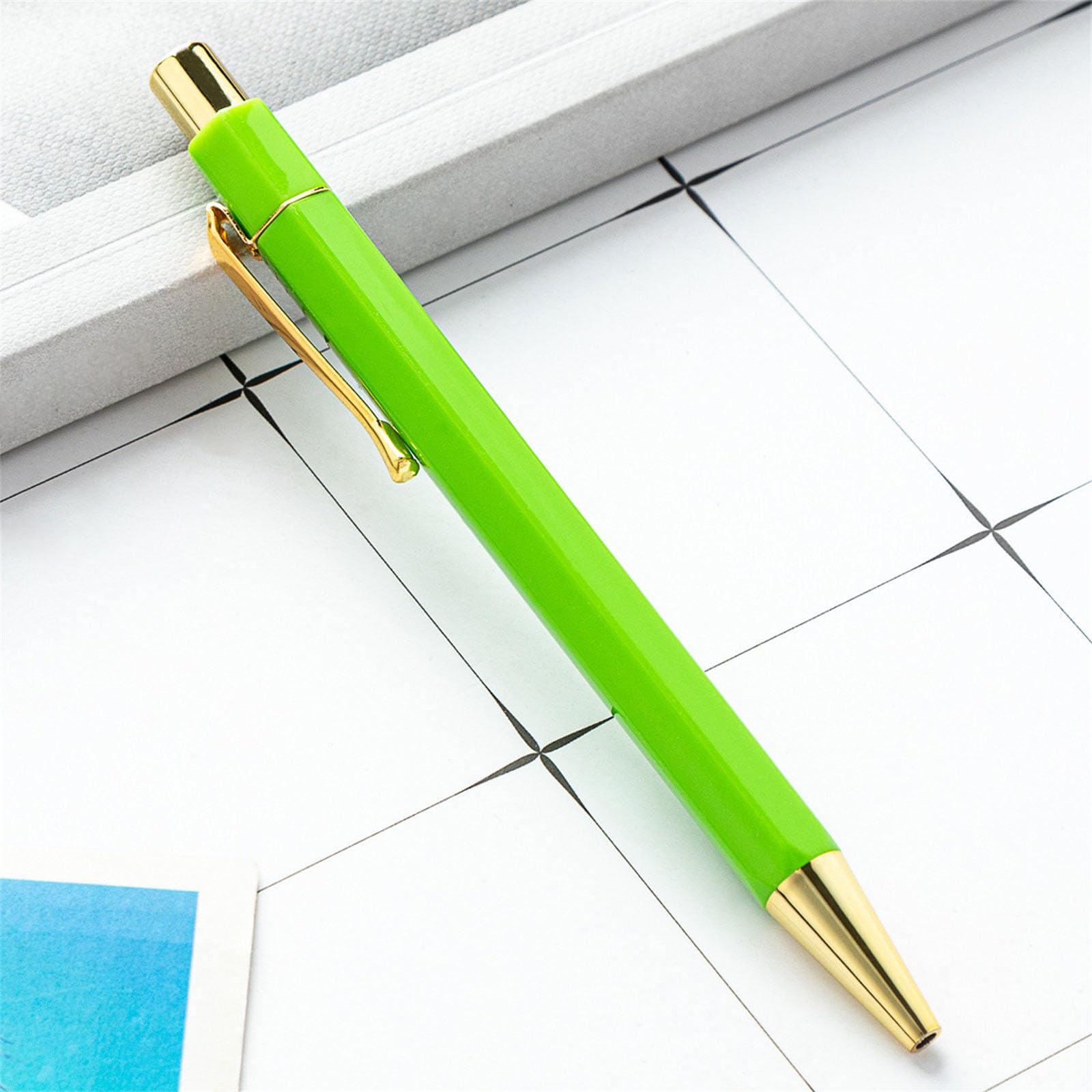 Amazon.co.jp: HUANIZI 6X/セット 格納式ボールペン Smppth 筆記ペン