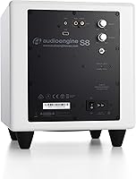Vista 2 de Audioengine S8 Powered Subwoofer - 8 Inch Subwoofer, 250W Down Firing Speakers for PC, Home Theaters, Movie Lovers & Studios, Wireless Ready with