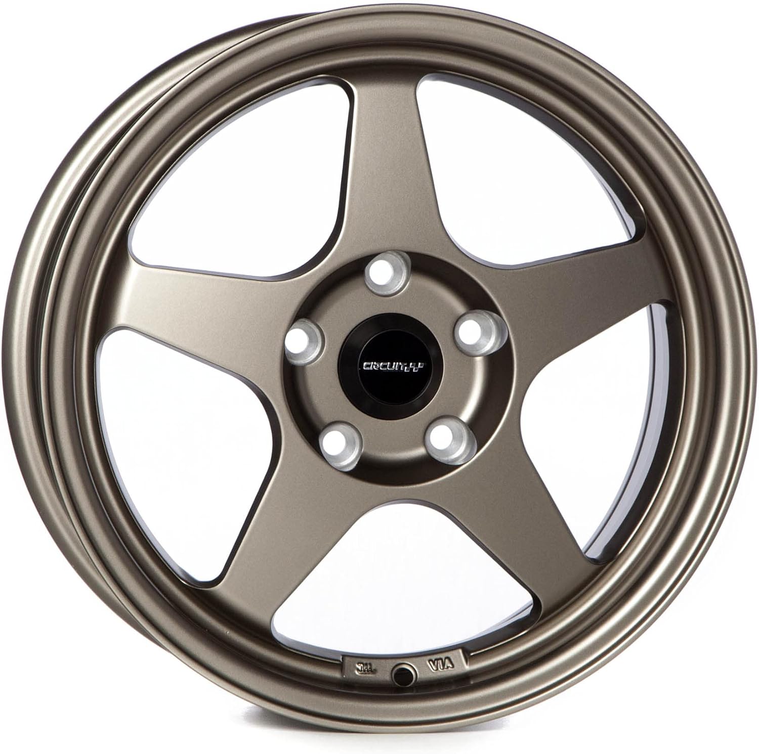 Circuit Performance CP22 16x7 Flat Bronze 5x114.3 +35mm Offset Wheels Spoon SW388 Style