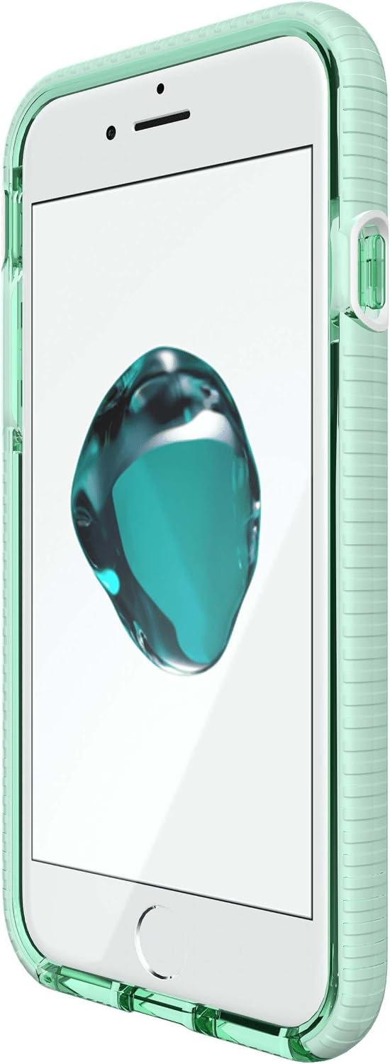 tech21 Evo Gem iPhone SE Case with 3-Layer Drop Protection for Apple iPhone 6/7/8 and SE (2020)- Green (T21-5407)