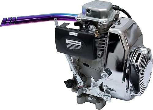 Miniatura 6 de JMCHstore Kit de tubo de escape para Monster Mega Moto MMB80 MMB105, Coleman RB100 105cc, Motovox MBX10 Baja DB30 97cc Orxyearth Dirt Kids Mini Bike