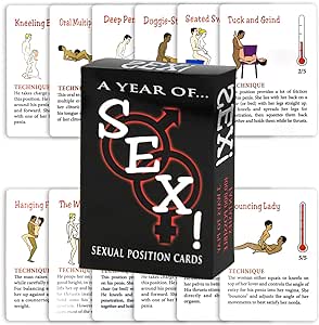 Romantic Sx Game Position Cards,Couples Sexy Gift Sets for Adults,2 Player Games for Adults Enhancing Intimacy 0704U2