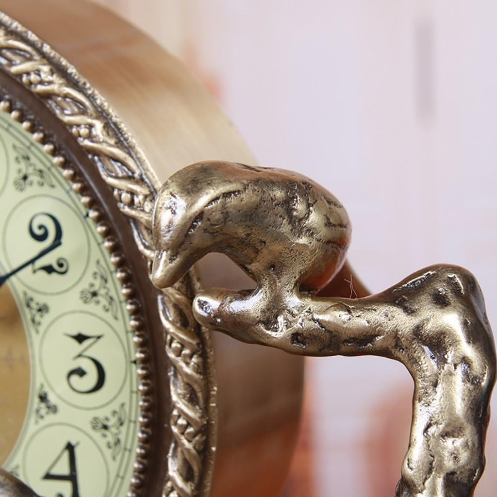 Desk Clock and Shelf Clock Mantel/Mantle Rhythm Quartz Clock Living Room Desk Shelf Clocks Decoration