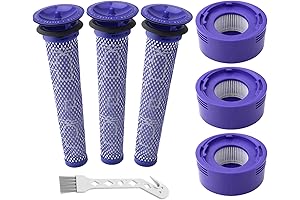 6 Pack Vacuum Filter Replacement for Dyson V7 V8