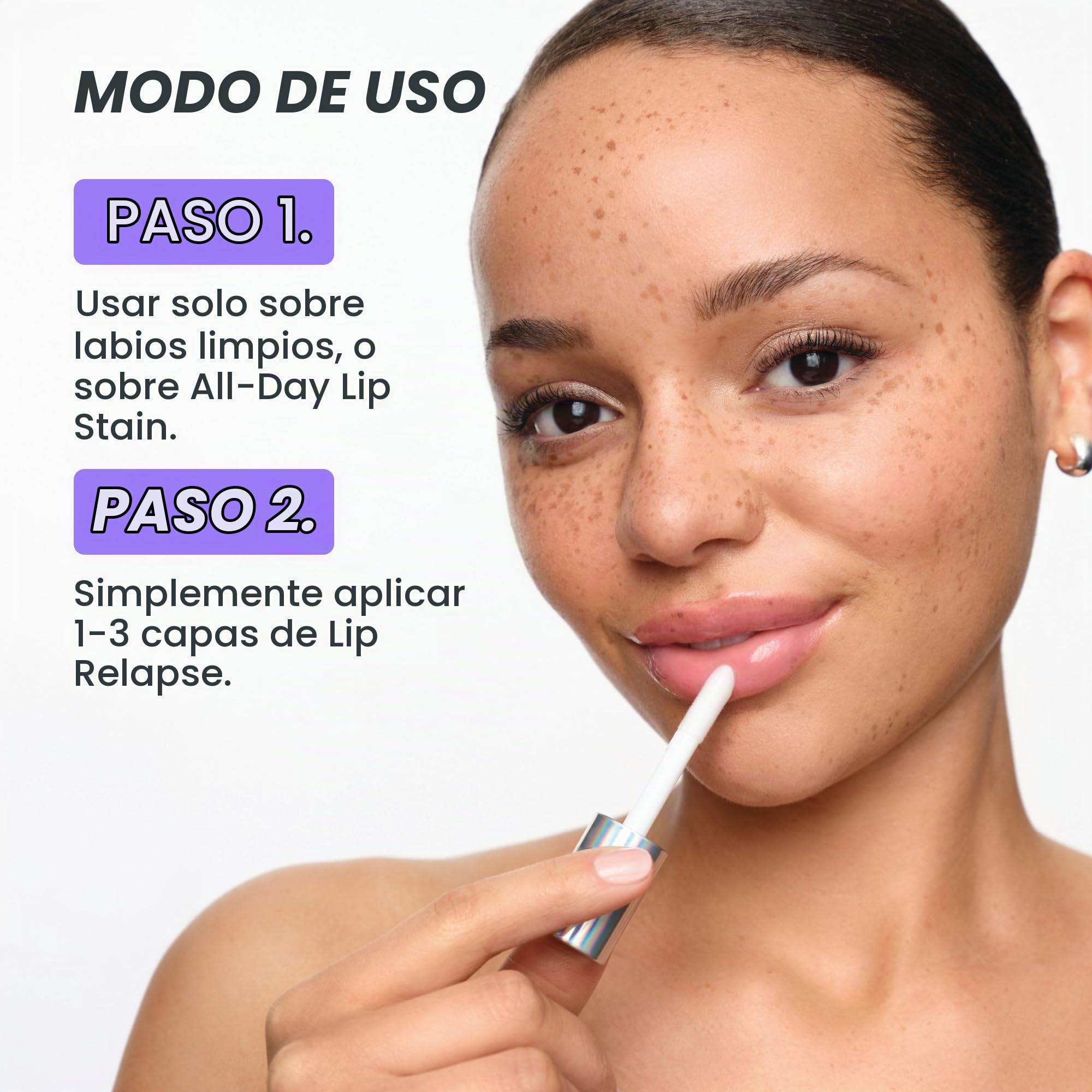 Brillo Wonderskin - Brillo labial voluminizador de alto brillo | El brillo labial hidratante aporta volumen visible, brillo intenso y comodidad duradera para unos labios definidos