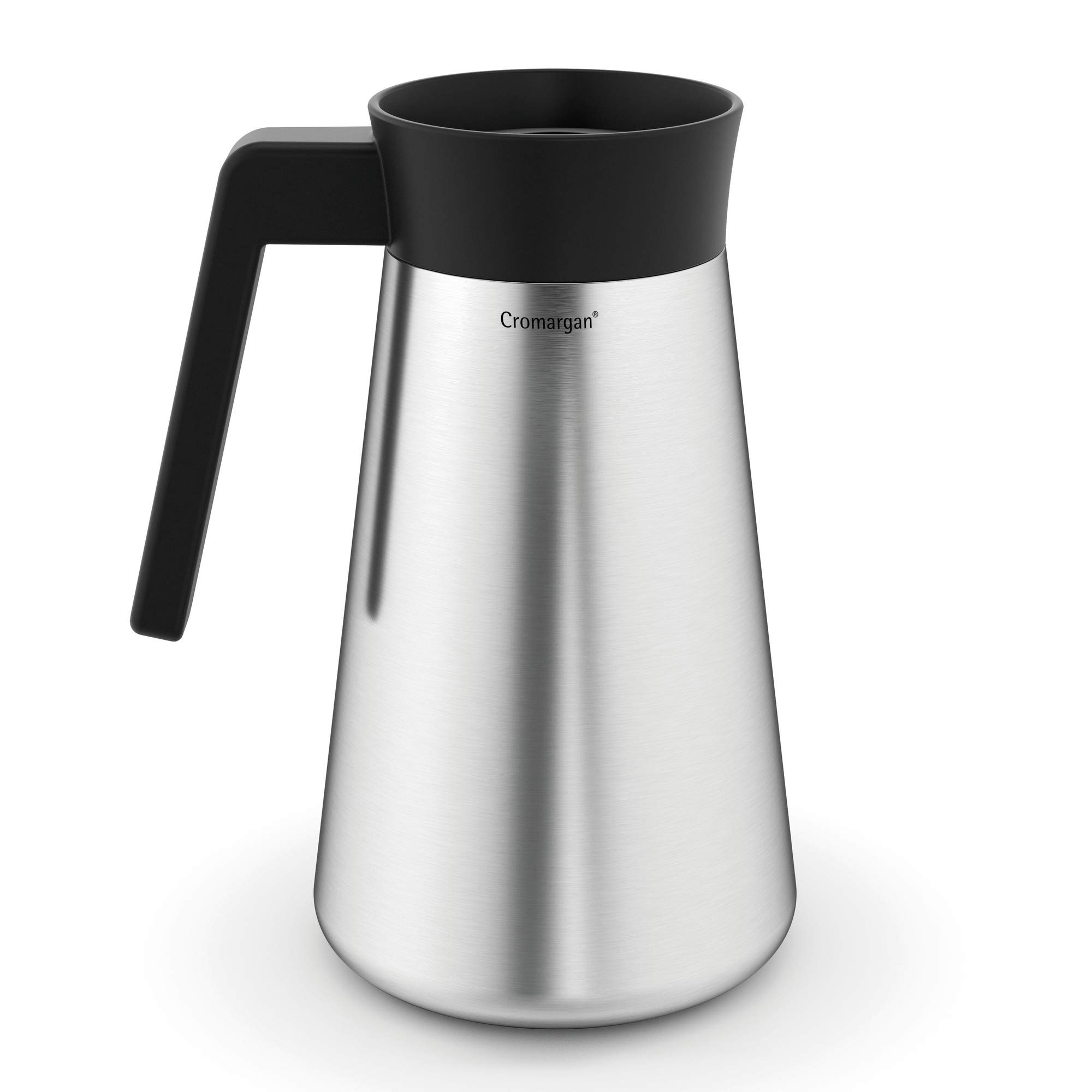 WMF KitchenMinis Macchina da caffè Aroma Thermo to Go in Acciaio Inox 18/10 Cromargan, potenza 870 W, con filtro, caraffa termica 650 ml e thermos 350 ml, finitura satinata opaca