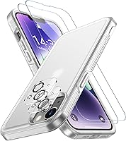 Vista 17 de SPIDERCASE Funda para iPhone 14/iPhone 15, [protección de grado militar de 15 pies] Paquete de 2