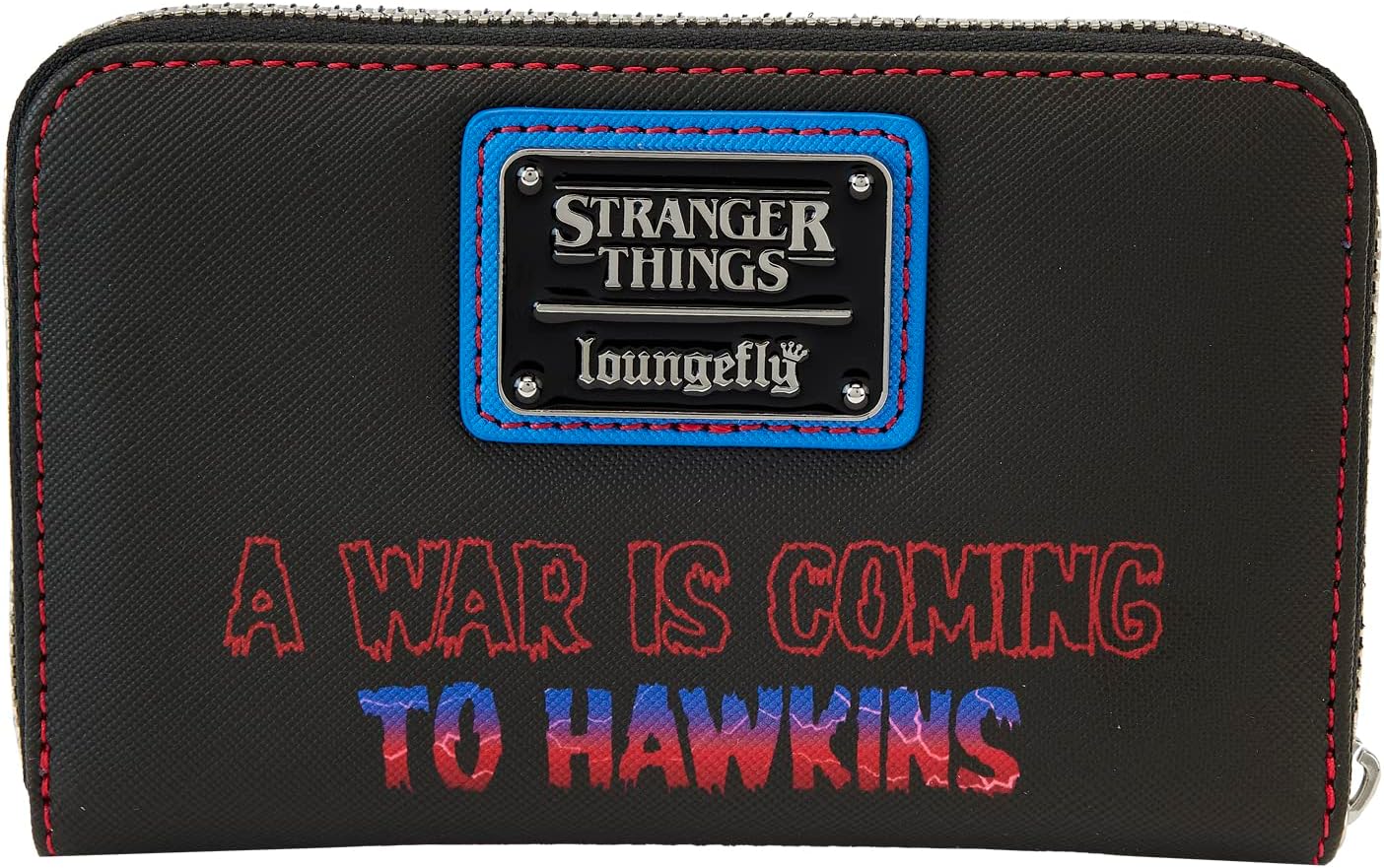 Netflix Stranger Things Upside Down Shadows Zip Around Wallet