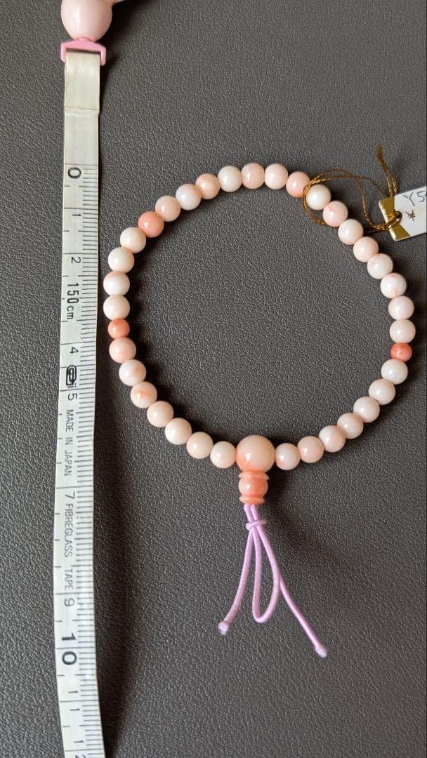 天然本珊瑚 数珠 Y54